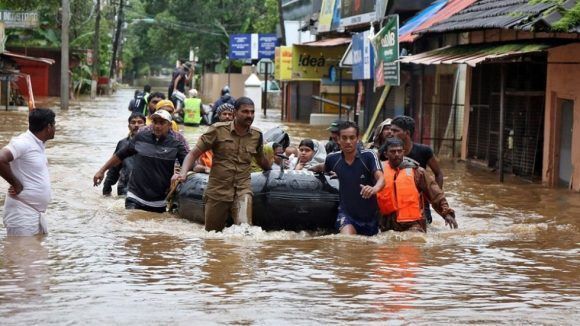 Inundaciones en la India temporada monzónica 1 580x326