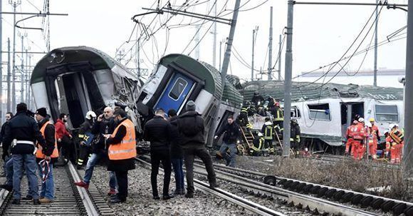 accidente tren milan