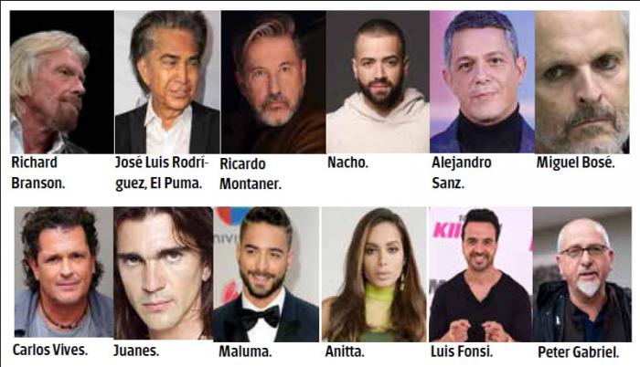 artistas contra venezuela