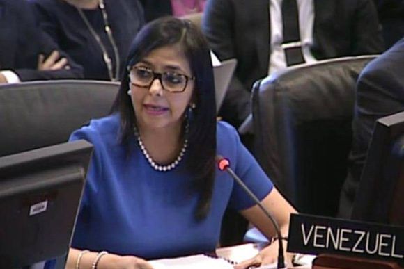canciller venezolana oea triunfo