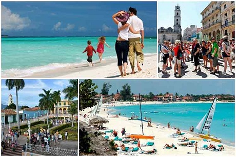 cuba turismo collage