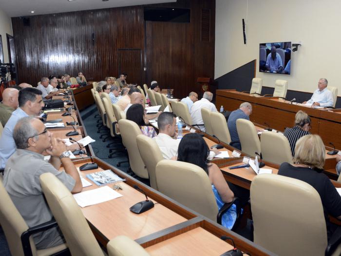 diaz canel reunion cultura