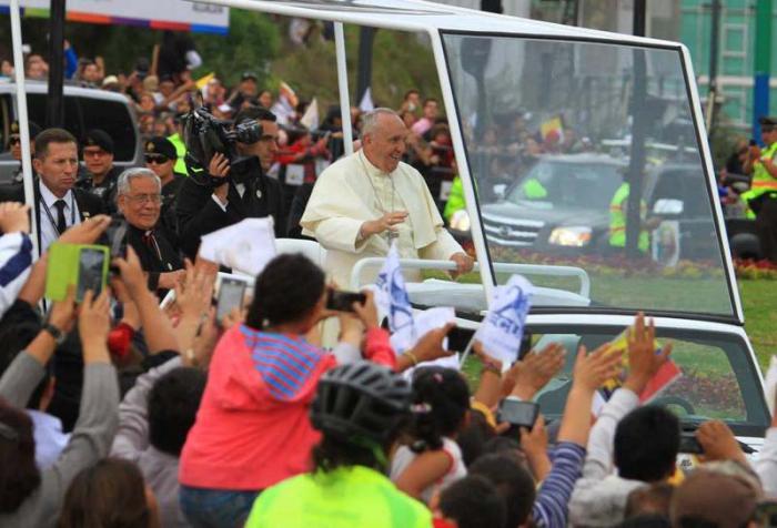 ecuador y visita del papa