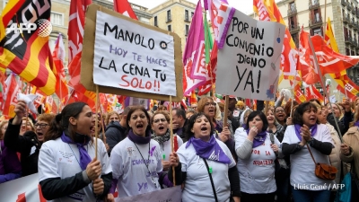 espeña mujeres movilizacion