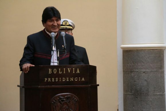 evo morales gabinete