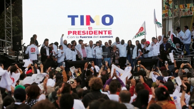 farc suspende campaña politica