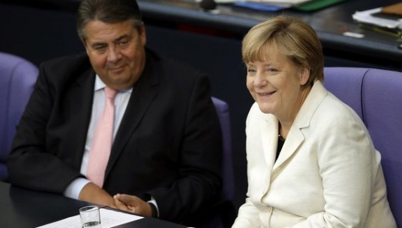grabiel canciller merkel