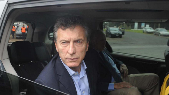 macri auto blindado