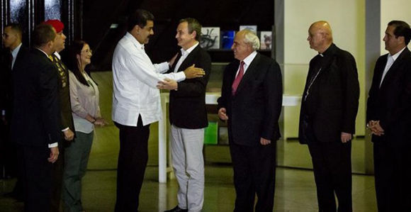 maduro saluda a zapatero