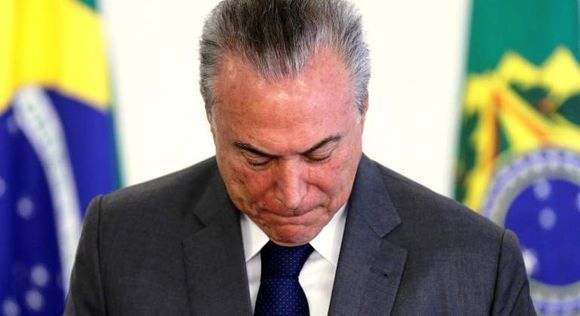 michel temer brasil cabizbajo