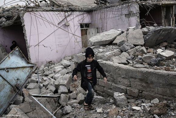 niños en iraq