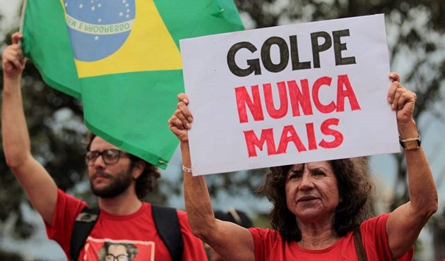organizaciones rechazan golpe de estado a brasil
