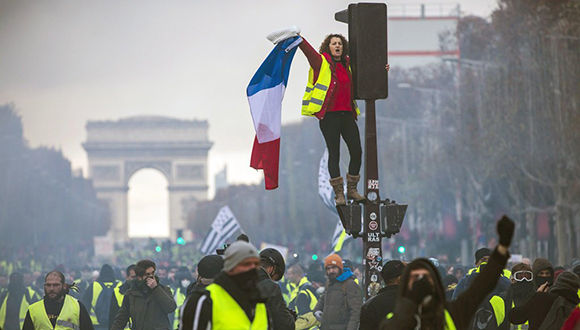 protestas en francia