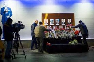 restos fallecidos avion
