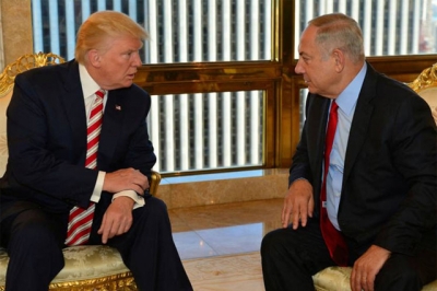 trump primer ministro israel