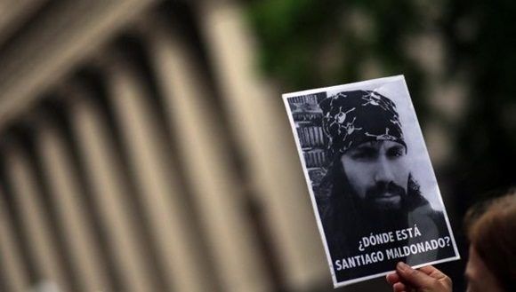 muerte de santiago maldonado