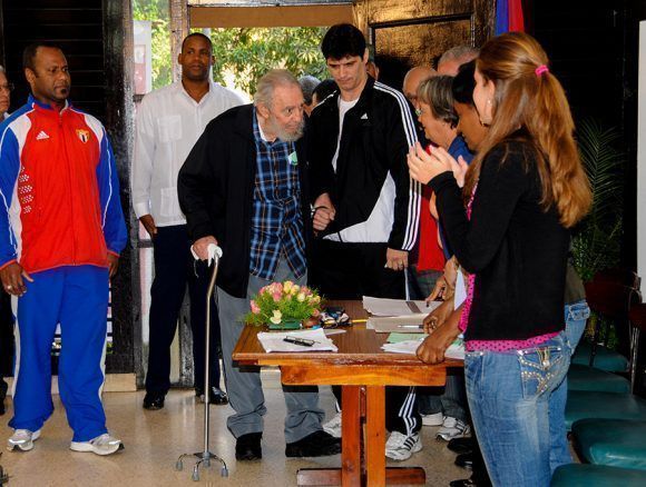 Fidel Castro elecciones vota 3 580x438
