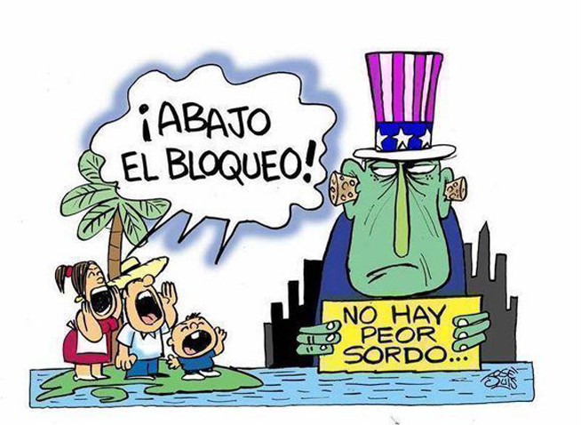 abajo el Bloqueo