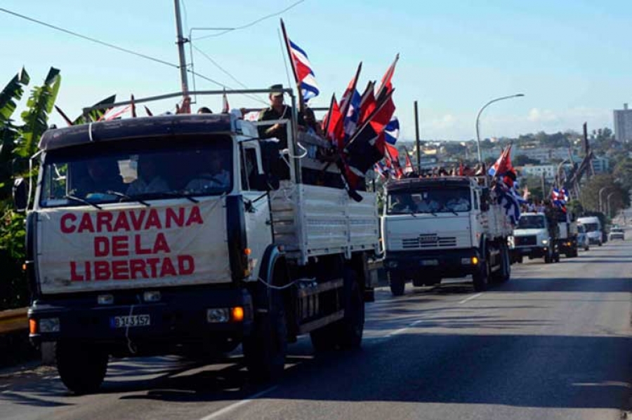 caravana libertad avanza