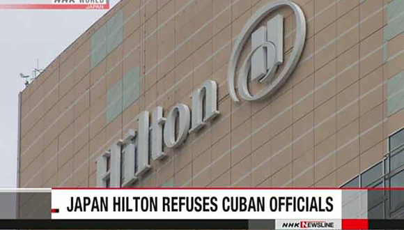 cuba bloqueo hotel japon