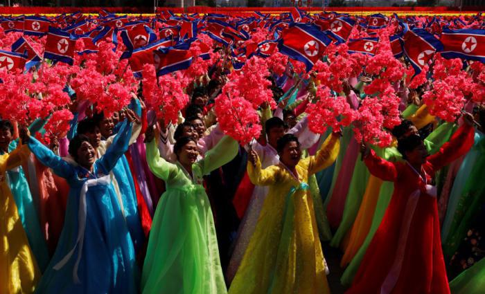 cuba presente desfile corea