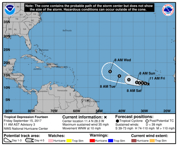 depresion tropical 14 nhc 580x476