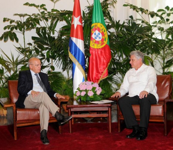 diaz-canel-canciller-portugal