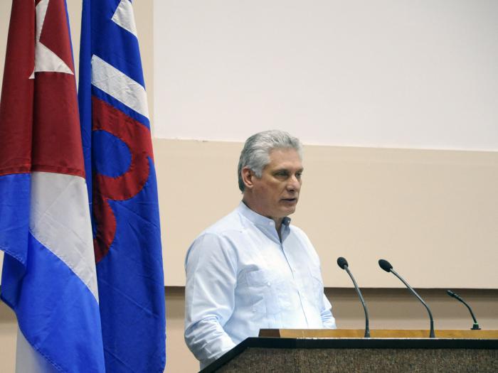 diaz canel congreso upec