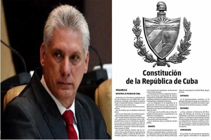 diaz canel constitucion