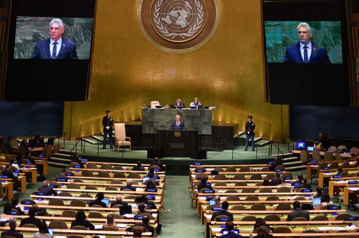 diaz canel onu 2da intervencion