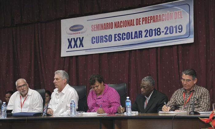 diaz canel seminario deporte