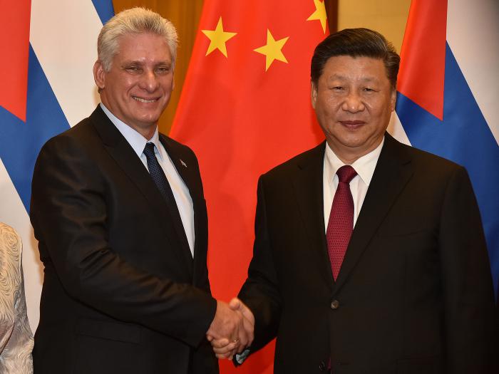 diaz canel xin jinping