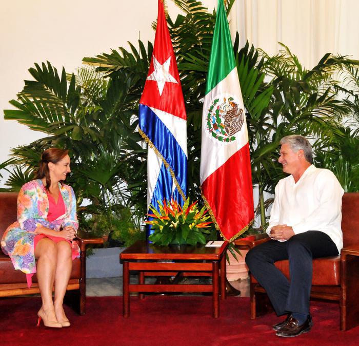 diaz canel canciller mexico claudia