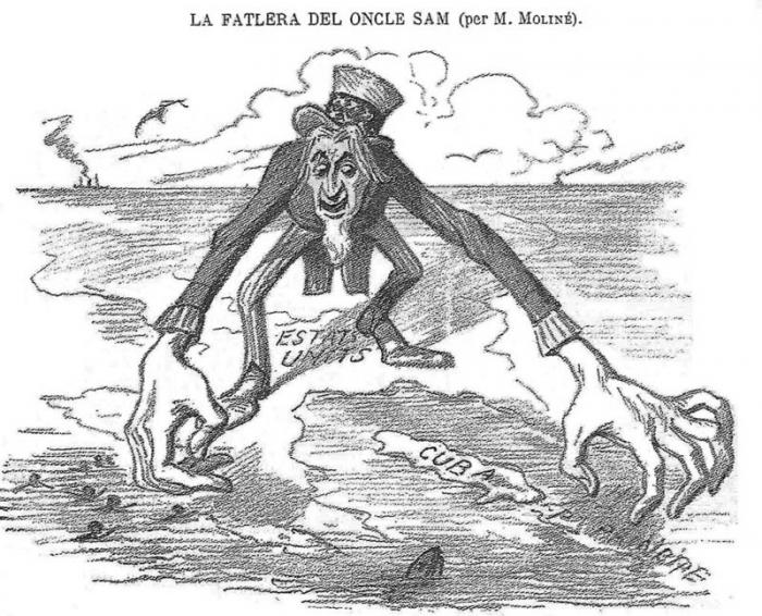 doctrina monroe caricatura