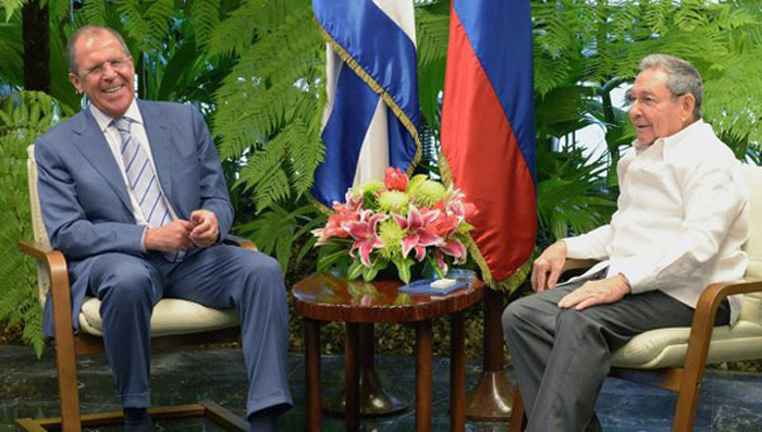 guantanamo Serguei-Lavrov Raúl-Castro