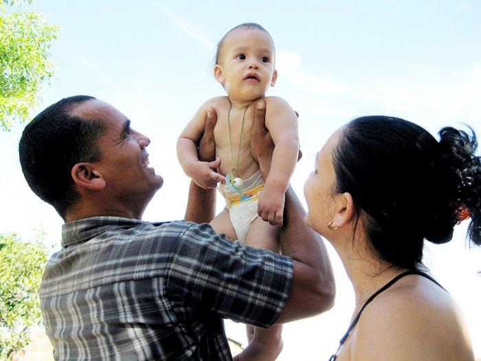 padres bebe