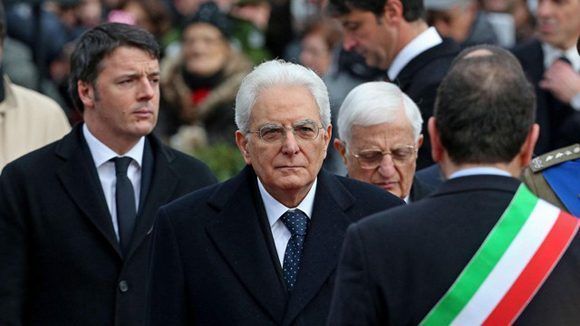presidente de Italia Sergio Mattarella 580x326