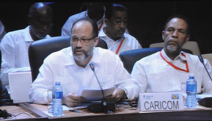 secretario gral caricom discurso