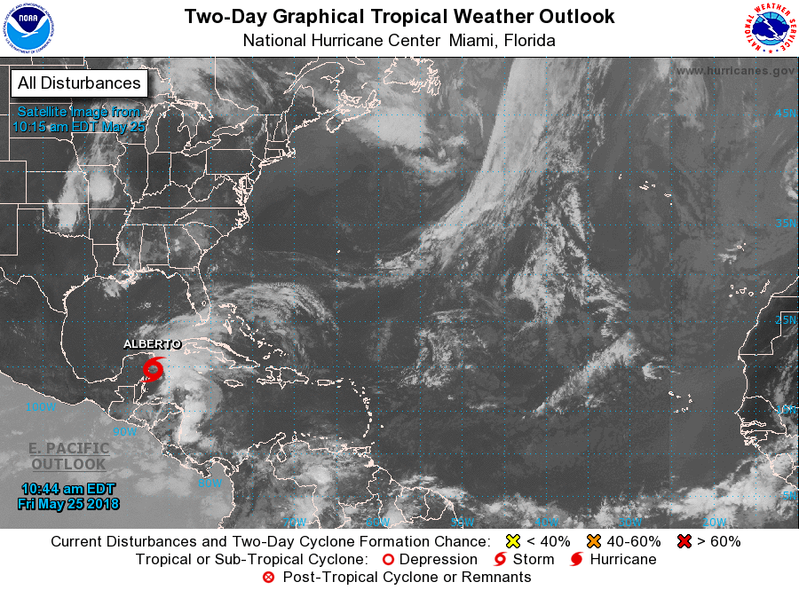 tormenta tropical alberto