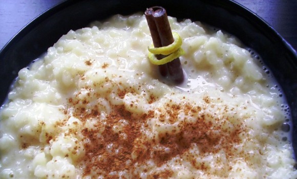 arroz con leche de coco