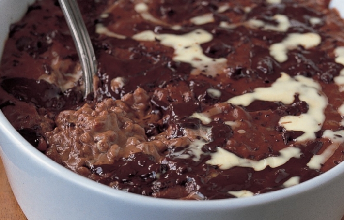 risotto de chocolate