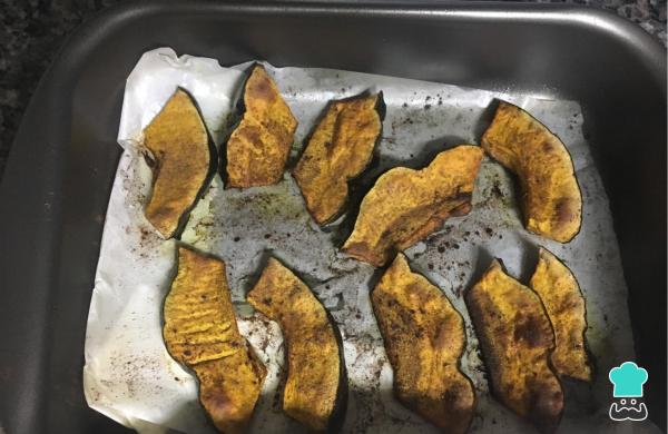 calabaza al horno con canela 5