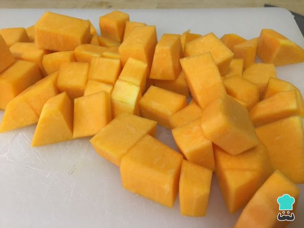 Crema de calabaza y zanahoria 3