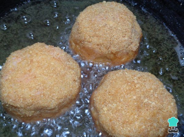 Croquetas de arroz con jamón y queso 6