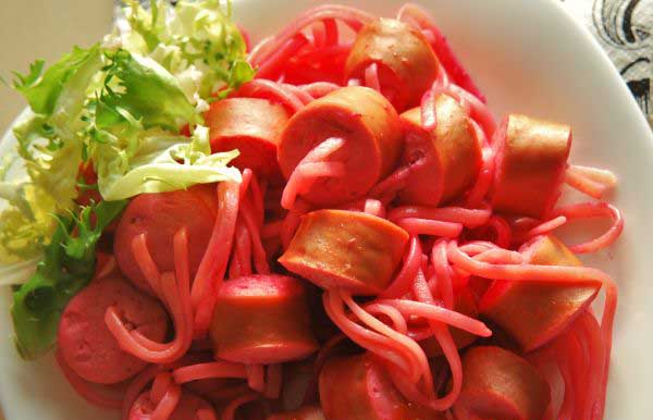 7 espaguetis para niños