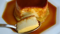 flan de piña