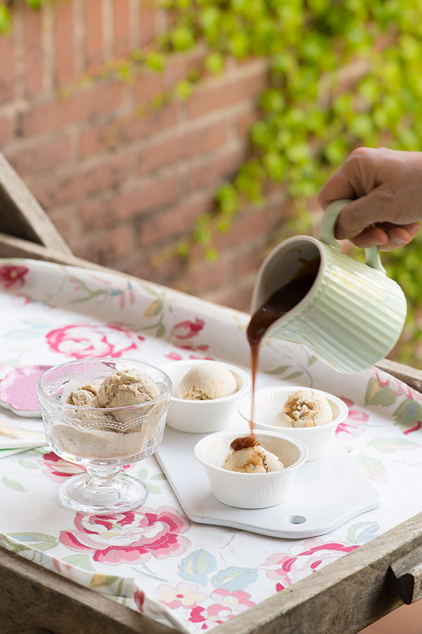 Helado de plátano 1