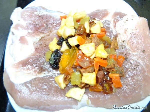 Lomo relleno enchilado al horno 9