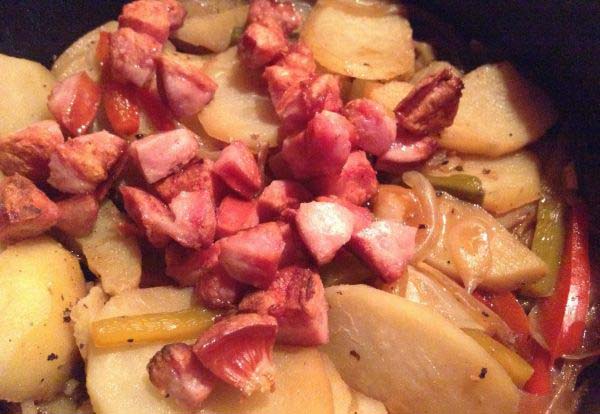 papas con chorizo 8