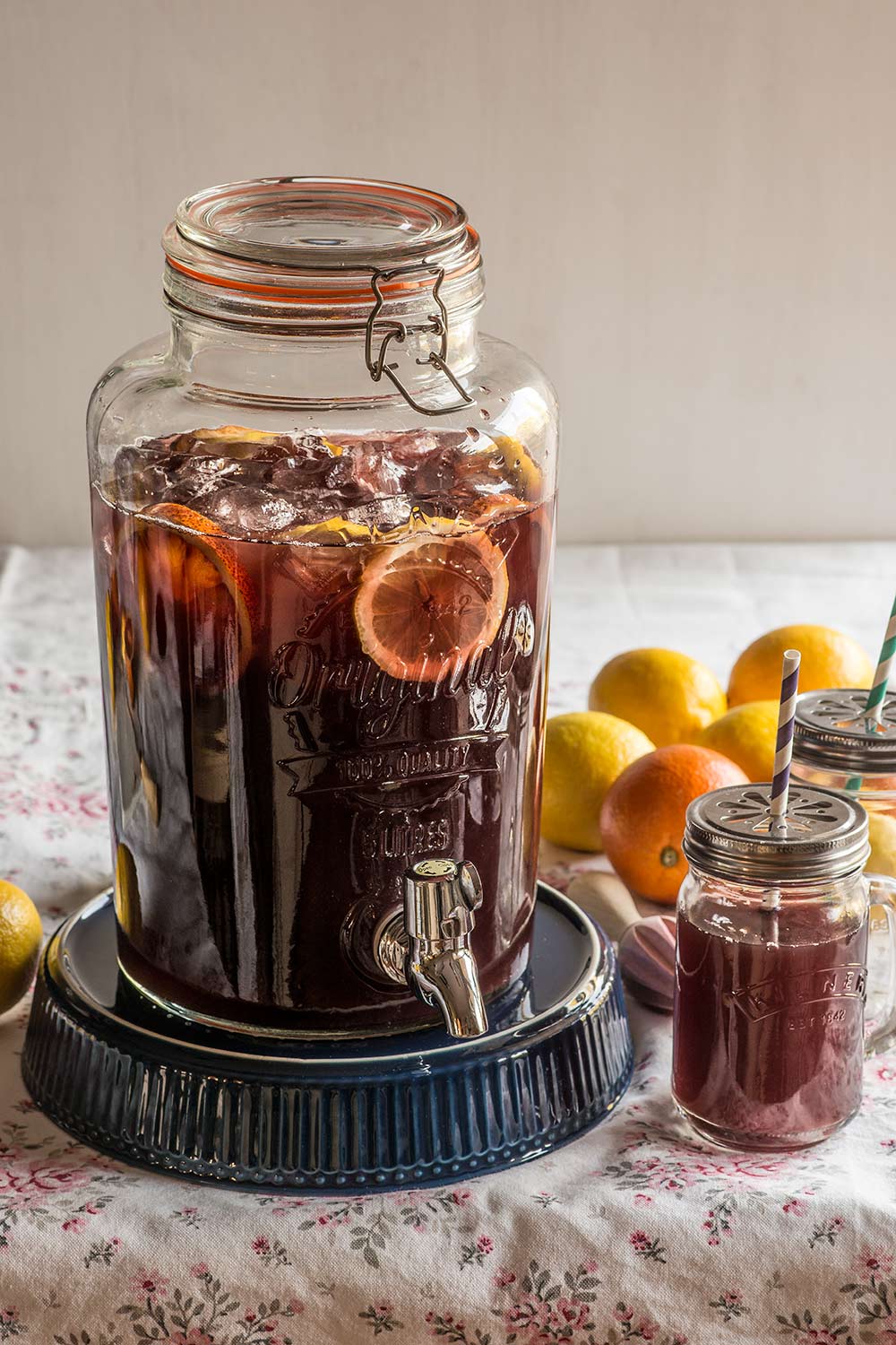 sangria con frutas